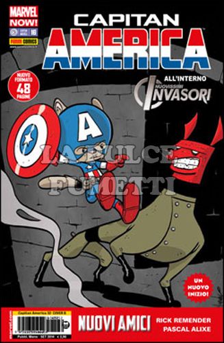 CAPITAN AMERICA #    52 - CAPITAN AMERICA 16 - COVER ANIMAL - ALL-NEW MARVEL NOW!